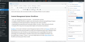 WordPress Haage Unternehmensberatung